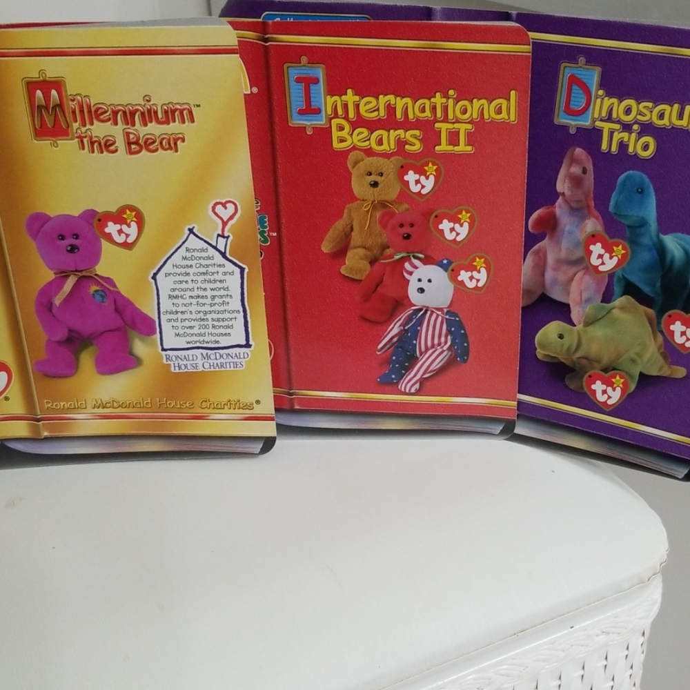 Beanie baby collections.